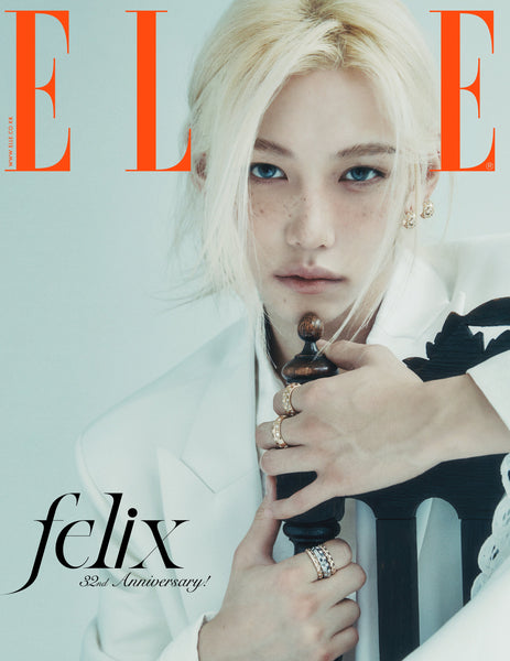 ELLE - [2024, November] - Cover : STRAY KIDS FELIX TYPE F - Baro7