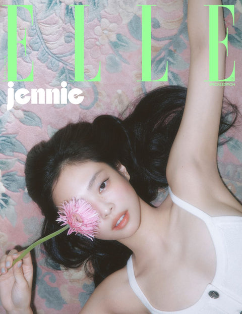 ELLE - [2025, August] - Cover : BLACKPINK JENNIE - Baro7 Best Kpop Store