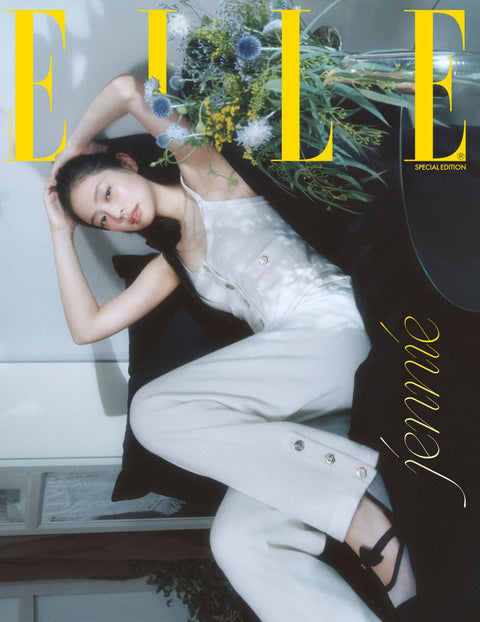 ELLE - [2025, August] - Cover : BLACKPINK JENNIE - Baro7 Best Kpop Store