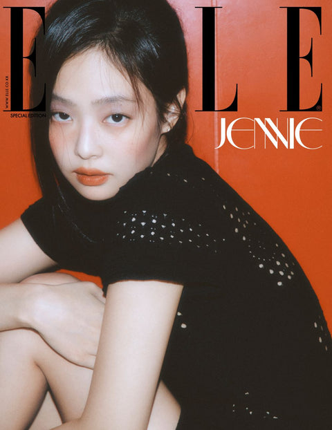 ELLE - [2025, August] - Cover : BLACKPINK JENNIE - Baro7 Best Kpop Store
