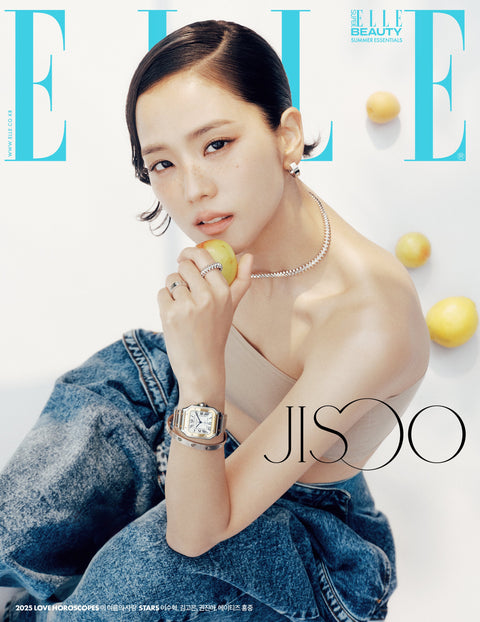 ELLE - [2025, July] - Cover : BLACKPINK JISOO - Baro7 Best Kpop Store