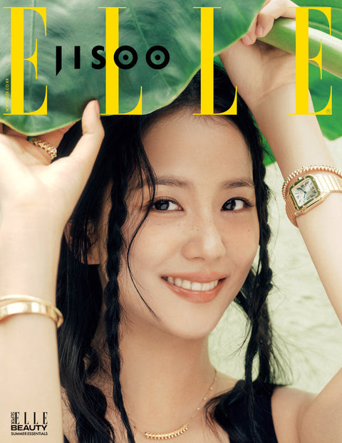 ELLE - [2025, July] - Cover : BLACKPINK JISOO - Baro7 Best Kpop Store