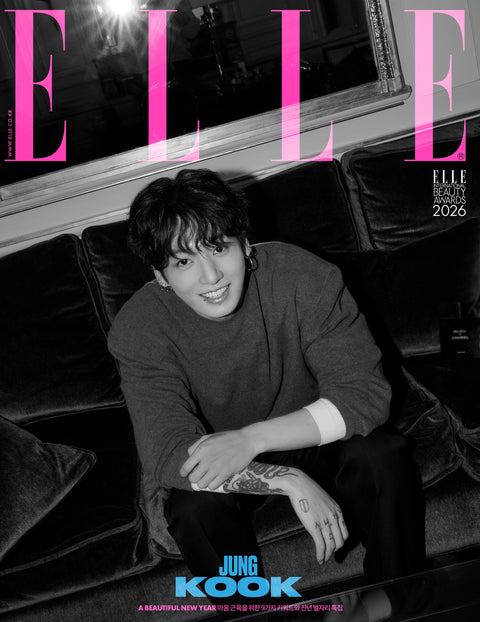 ELLE - [2026, January] - Cover : BTS JUNGKOOK TYPE I - Baro7 Best Kpop Store
