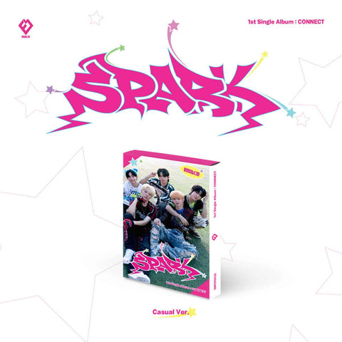EMOTI:M - 1st Single Album [CONNECT] Casual Ver. - Baro7 Best Kpop Store