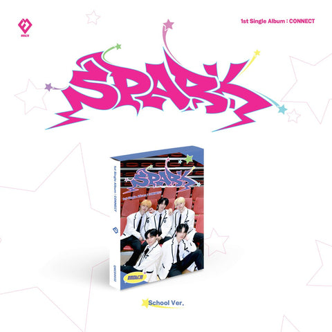 EMOTI:M - 1st Single Album [CONNECT] School Ver. - Baro7 Best Kpop Store