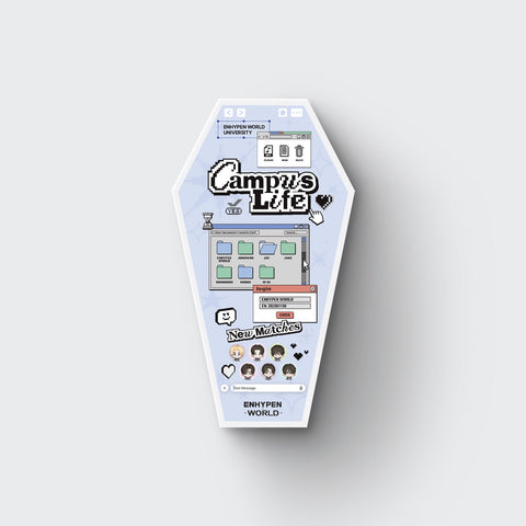 ENHYPEN - [ENHYPEN WORLD COUPON CARD COLLECTION] CAMPUS LIFE SPECIAL Ver. - Baro7 Best Kpop Store