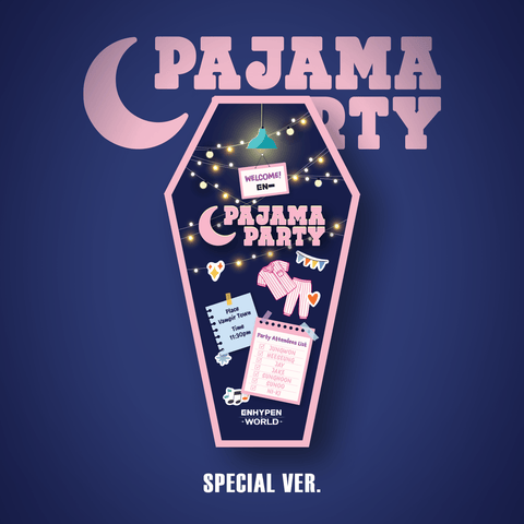 ENHYPEN - [ENHYPEN WORLD COUPON CARD COLLECTION] PAJAMA PARTY SPECIAL Ver. - Baro7 Best Kpop Store