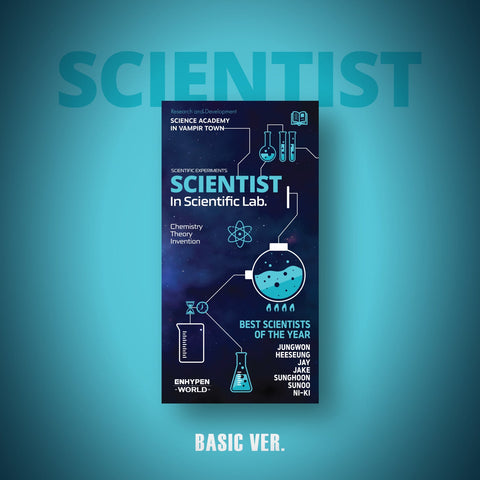 ENHYPEN - [ENHYPEN WORLD COUPON CARD COLLECTION] SCIENTIST BASIC Ver. - Baro7 Best Kpop Store