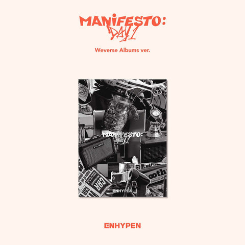 ENHYPEN - MANIFESTO : DAY 1 [WEVERSE ALBUM Ver.] - Baro7 Best Kpop Store