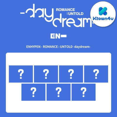 ENHYPEN - [ROMANCE : UNTOLD - daydream - ] / GIFT - Baro7 Best Kpop Store