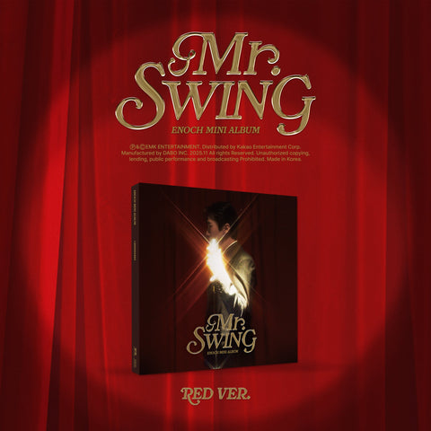 Enoch - Mini Album [Mr. SWING] RED Ver. - Baro7 Best Kpop Store
