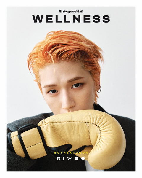 ESQUIRE WELLNESS - [2025, October] - Cover : BOYNEXTDOOR RIWOO - Baro7 Best Kpop Store