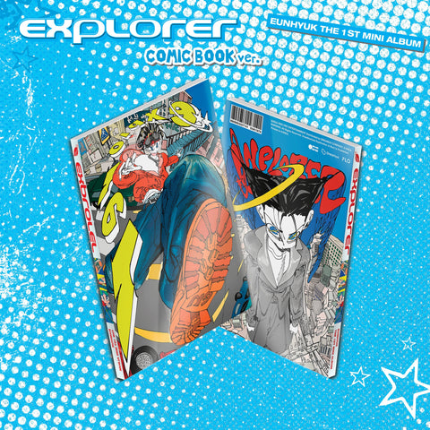 EUNHYUK - 1st Mini Album [EXPLORER] Comic Book Ver. - Baro7 Best Kpop Store