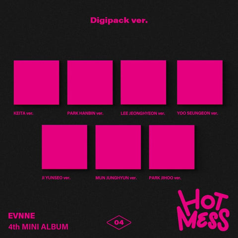 EVNNE - 4th Mini Album [HOT MESS] Digipack Ver. - Baro7 Best Kpop Store