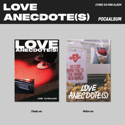 EVNNE - 5th Mini Album [LOVE ANECDOTE(S)] POCA Ver. - Baro7 Best Kpop Store