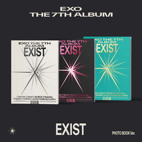 EXO - 7TH ALBUM [EXIST] PHOTOBOOK Ver. - Baro7 Best Kpop Store