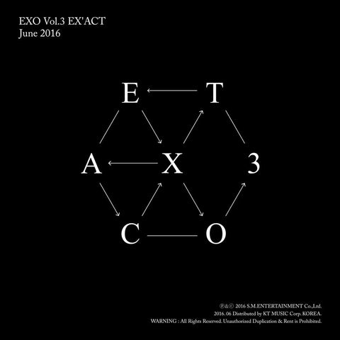 EXO - EX’ACT [3rd ALBUM] - Baro7 Best Kpop Store