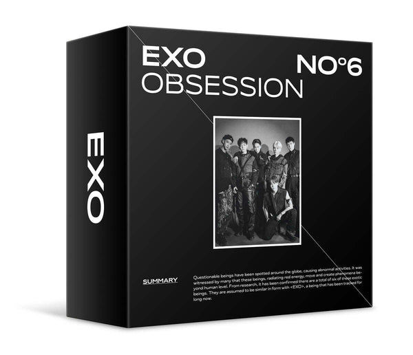 EXO OBSESSION 2種 CD 特典※異種あり&グッズ付き まとめ売り exo-obsession-6th-album-kit-