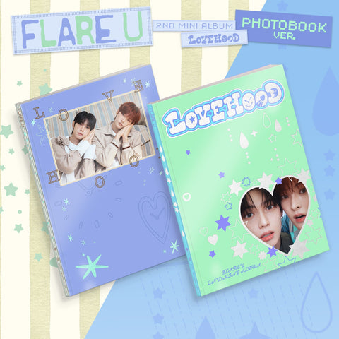 FLARE U - 2nd Mini Album [LOVEHOOD] - Baro7 Best Kpop Store
