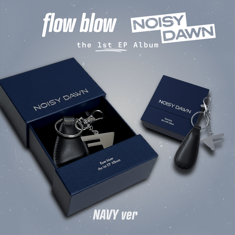 flow blow - 1st EP Album [NOISY DAWN] NAVY Ver. - Baro7 Best Kpop Store