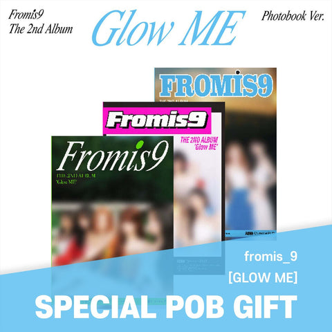fromis_9 - 2nd Album [Glow ME] Photobook Ver. / GIFT - Baro7 Best Kpop Store