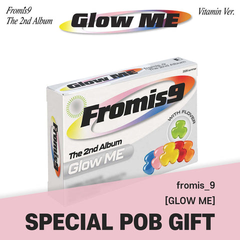 fromis_9 - 2nd Album [Glow ME] Vitamin Ver. / GIFT - Baro7 Best Kpop Store