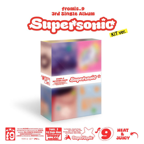 fromis_9 - 3rd Single Album [Supersonic] KiT Ver. - KPOPHERO