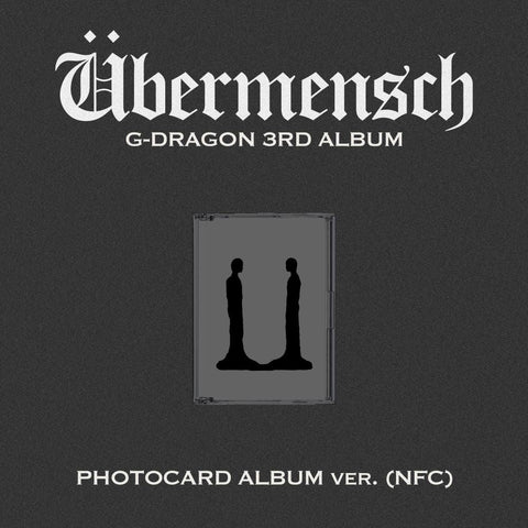 G - DRAGON - 3rd Album [Übermensch] PHOTOCARD ALBUM Ver. (NFC) - Baro7 Best Kpop Store