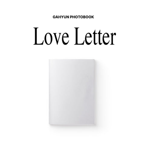 GAHYUN - GAHYUN PHOTOBOOK [Love Letter] - Baro7 Best Kpop Store
