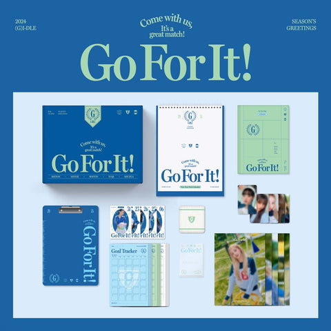 (G)I - DLE - 2024 SEASON’S GREETINGS [Go For It!] - Baro7 Best Kpop Store