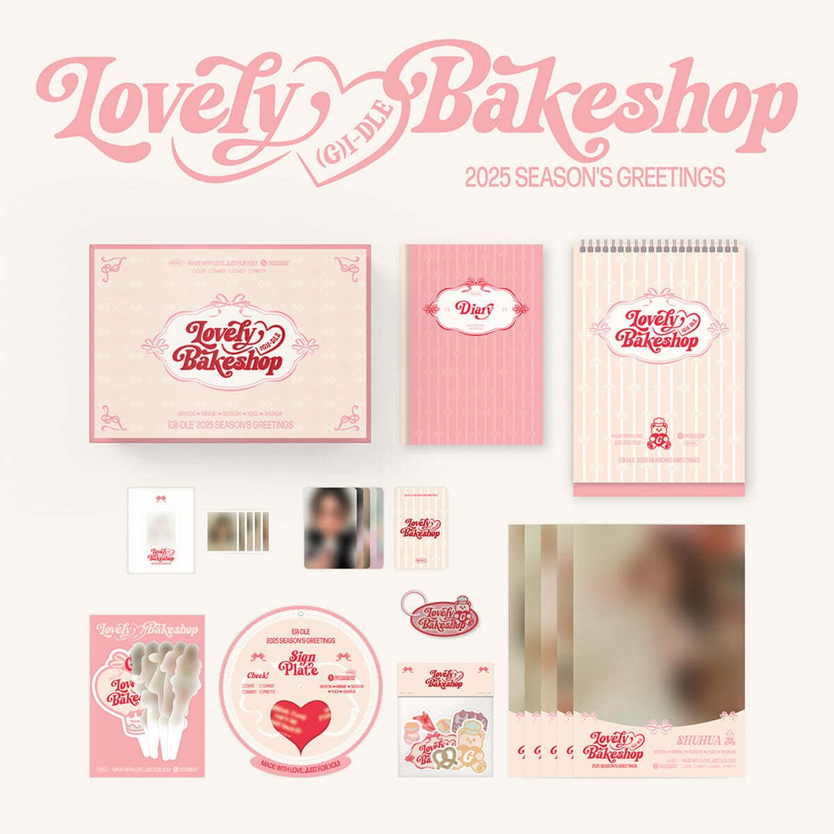 G)I-DLE - 2025 SEASON'S GREETINGS [Lovely Bakeshop] / GIFT - Baro7