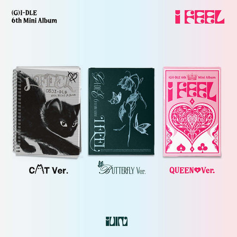 (G)I - DLE - 6TH MINI ALBUM [I FEEL] - Baro7 Best Kpop Store