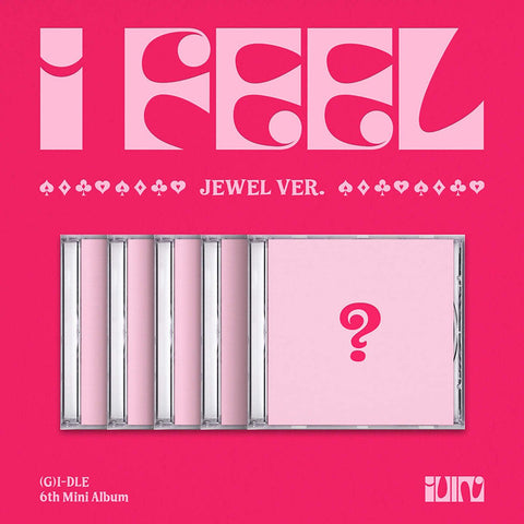 (G)I - DLE - 6TH MINI ALBUM [I FEEL] JEWEL Ver. - Baro7 Best Kpop Store