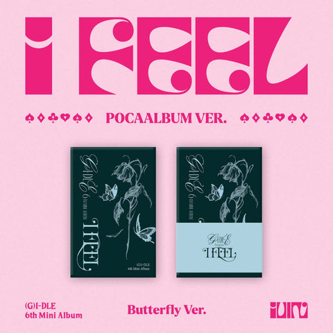 (G)I - DLE - 6TH MINI ALBUM [I FEEL] POCA ALBUM Ver. - Baro7 Best Kpop Store