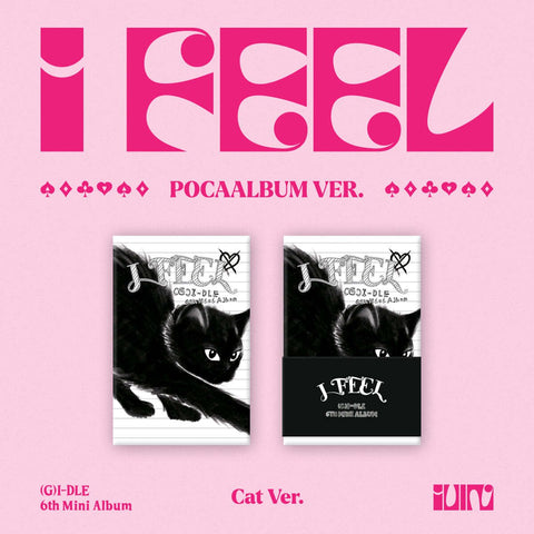 (G)I - DLE - 6TH MINI ALBUM [I FEEL] POCA ALBUM Ver. - Baro7 Best Kpop Store