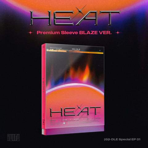 (G)I - DLE - SPECIAL ALBUM [HEAT] BLAZE Ver. - Baro7 Best Kpop Store