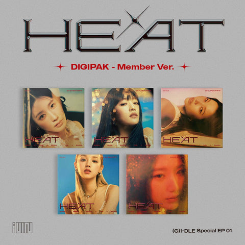 (G)I - DLE - SPECIAL ALBUM [HEAT] DIGIPAK - MEMBER Ver. - Baro7 Best Kpop Store