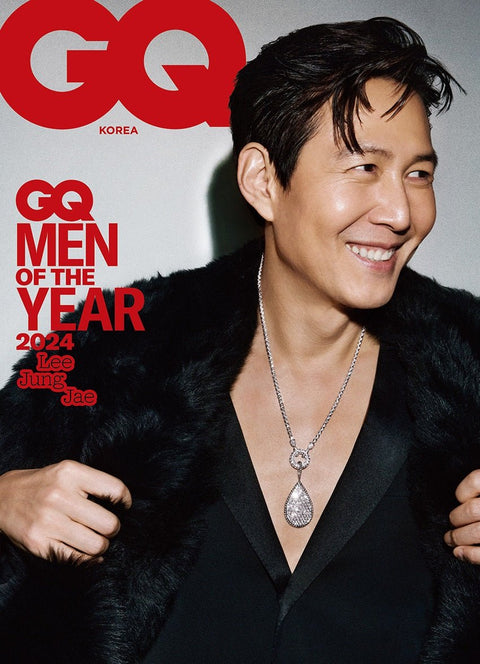 GQ KOREA - [2024, December] - Cover : LEE JUNG JAE TYPE A - Baro7 Best Kpop Store