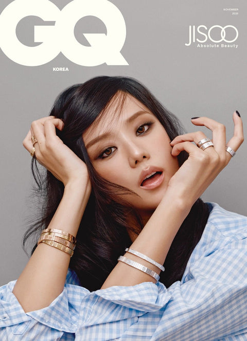 GQ KOREA - [2025, November] - Cover : BLACKPINK JISOO TYPE A - Baro7 Best Kpop Store