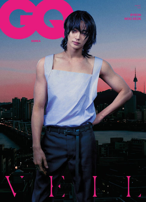 GQ KOREA - [2026, August] - Cover : BYEON WOO SEOK TYPE C - Baro7 Best Kpop Store