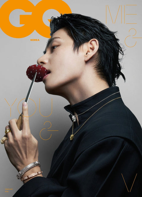GQ Korea - [2026, February] - Cover : BTS V TYPE D - Baro7 Best Kpop Store