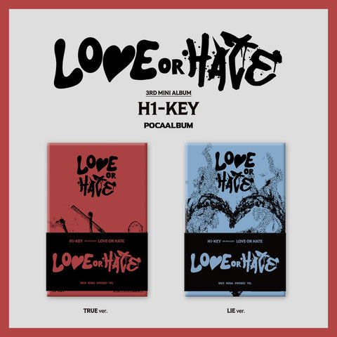 H1 - KEY - 3rd Mini Album [LOVE or HATE] POCA ALBUM Ver. - KPOPHERO