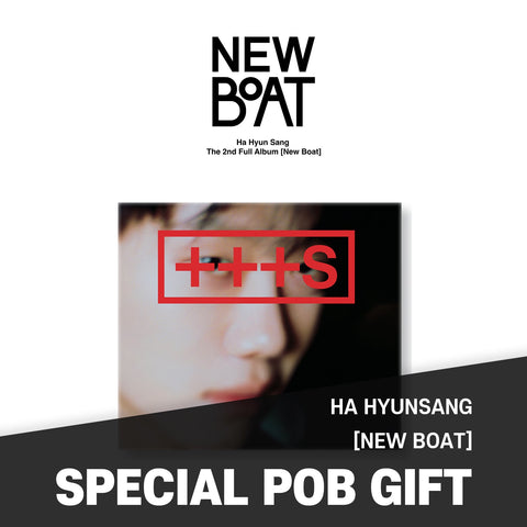 HA HYUNSANG - 2nd Album [New Boat] / GIFT - Baro7 Best Kpop Store