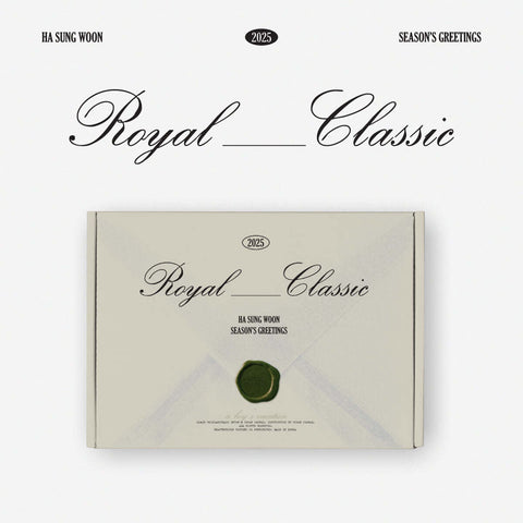 HA SUNG WOON - 2025 SEASON'S GREETINGS [ROYAL CLASSIC] - Baro7 Best Kpop Store