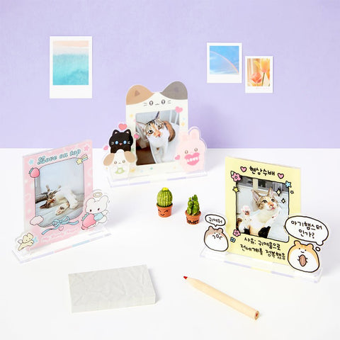 Hamster Standing Acrylic - Baro7 Best Kpop Store