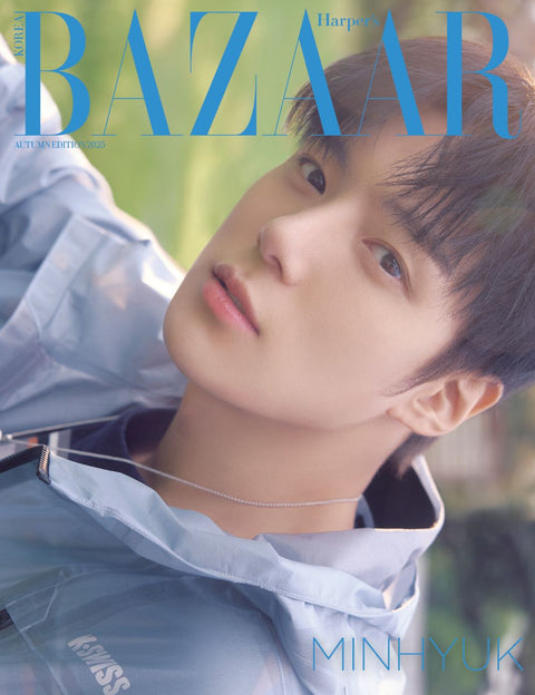 HARPER'S BAZAAR - [2025, Autumn Edition] - Cover : MONSTA X MINHYUK TYPE F - Baro7 Best Kpop Store