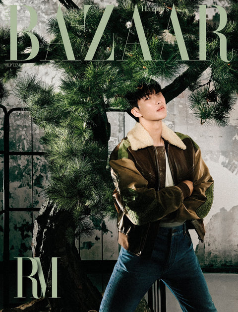 HARPER'S BAZAAR - [2025, September] - Cover : BTS RM TYPE B - Baro7 Best Kpop Store