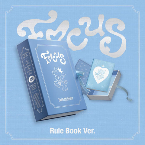 Hearts2Hearts - 1st Mini Album [FOCUS] Rule Book Ver. - Baro7 Best Kpop Store