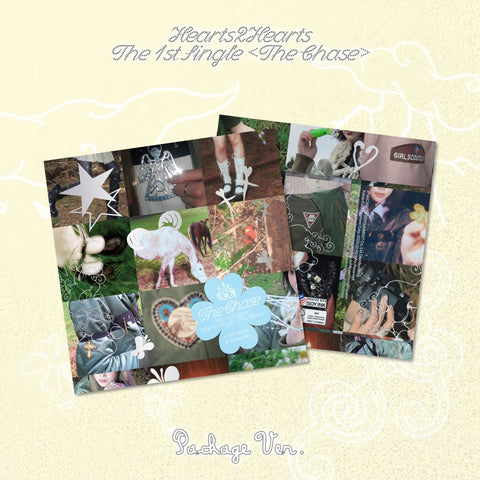 Hearts2Hearts - 1st Single Album [The Chase] Package Ver. - Baro7 Best Kpop Store