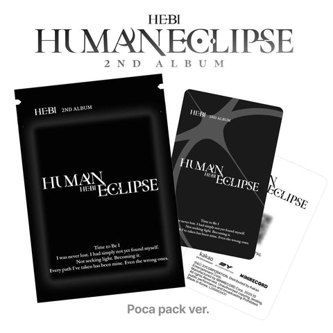 Hebi - 2nd Mini Album [Human Eclipse] Poca pack Ver. - Baro7 Best Kpop Store